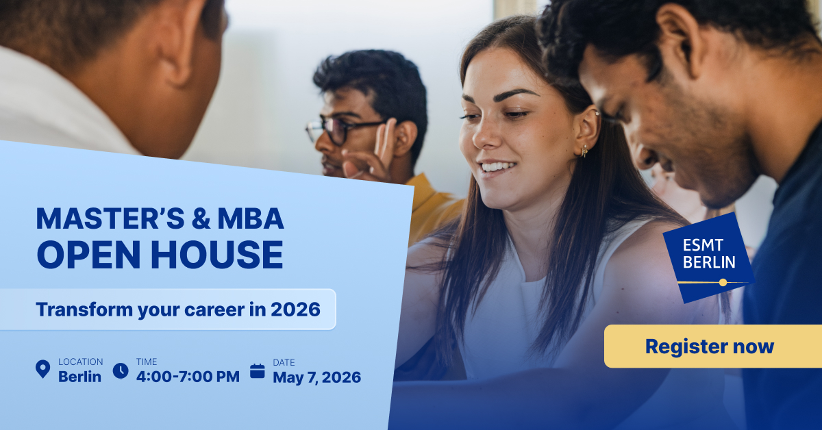 ESMT Berlin Banner