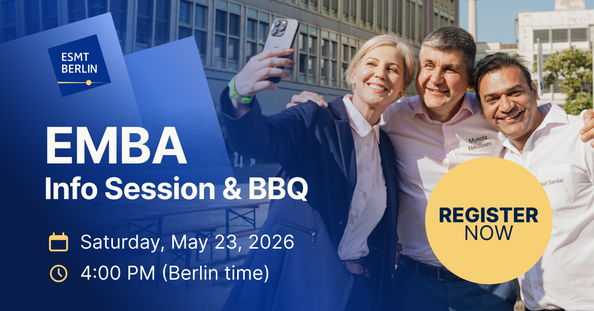 ESMT Berlin Banner